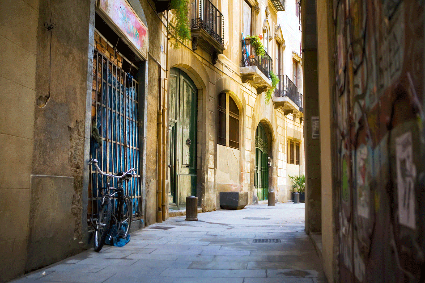 bicycle-gothic-quarter-barcelona