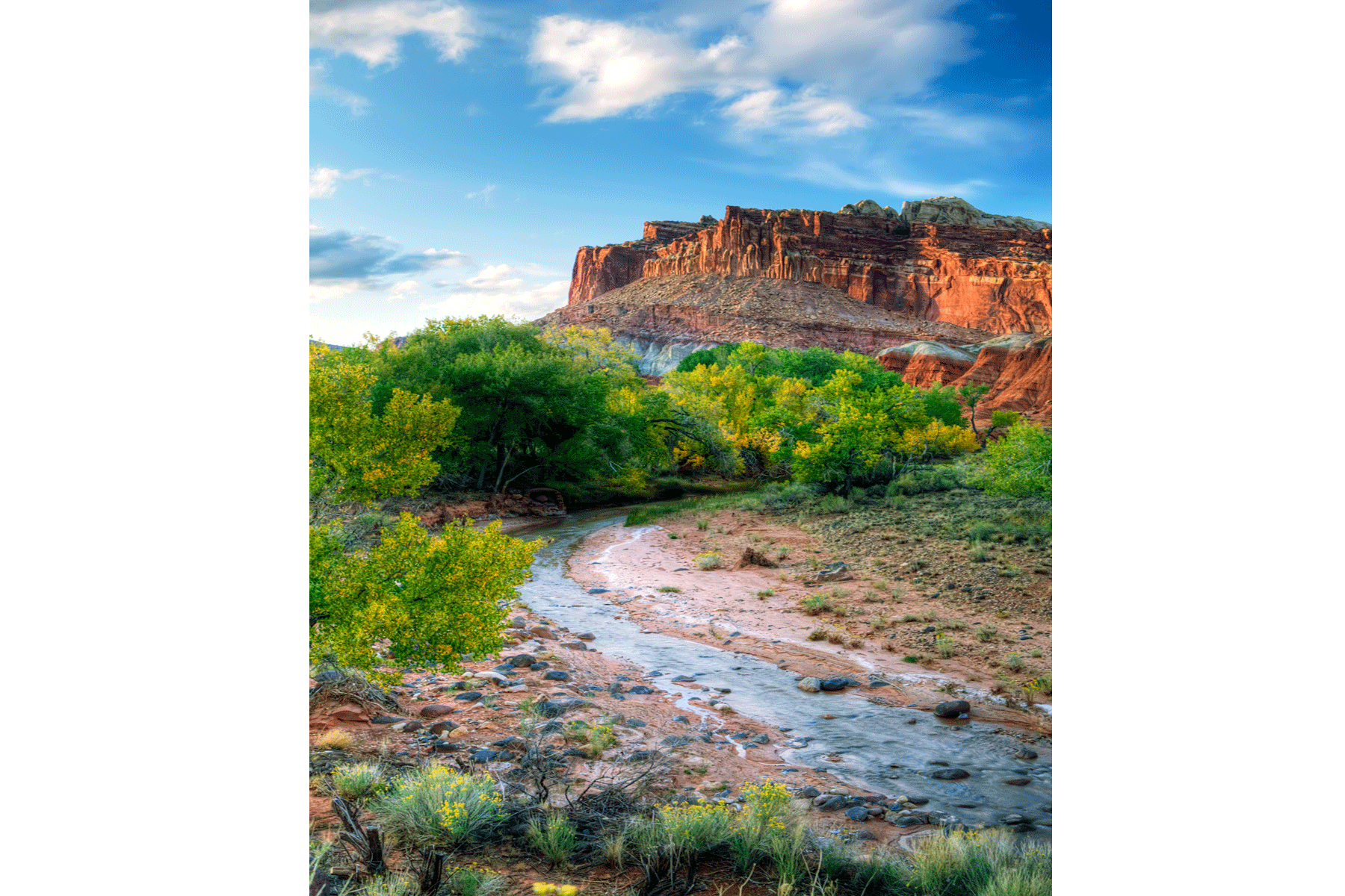 cathedral-rock-capitol-reef-national-park-utah