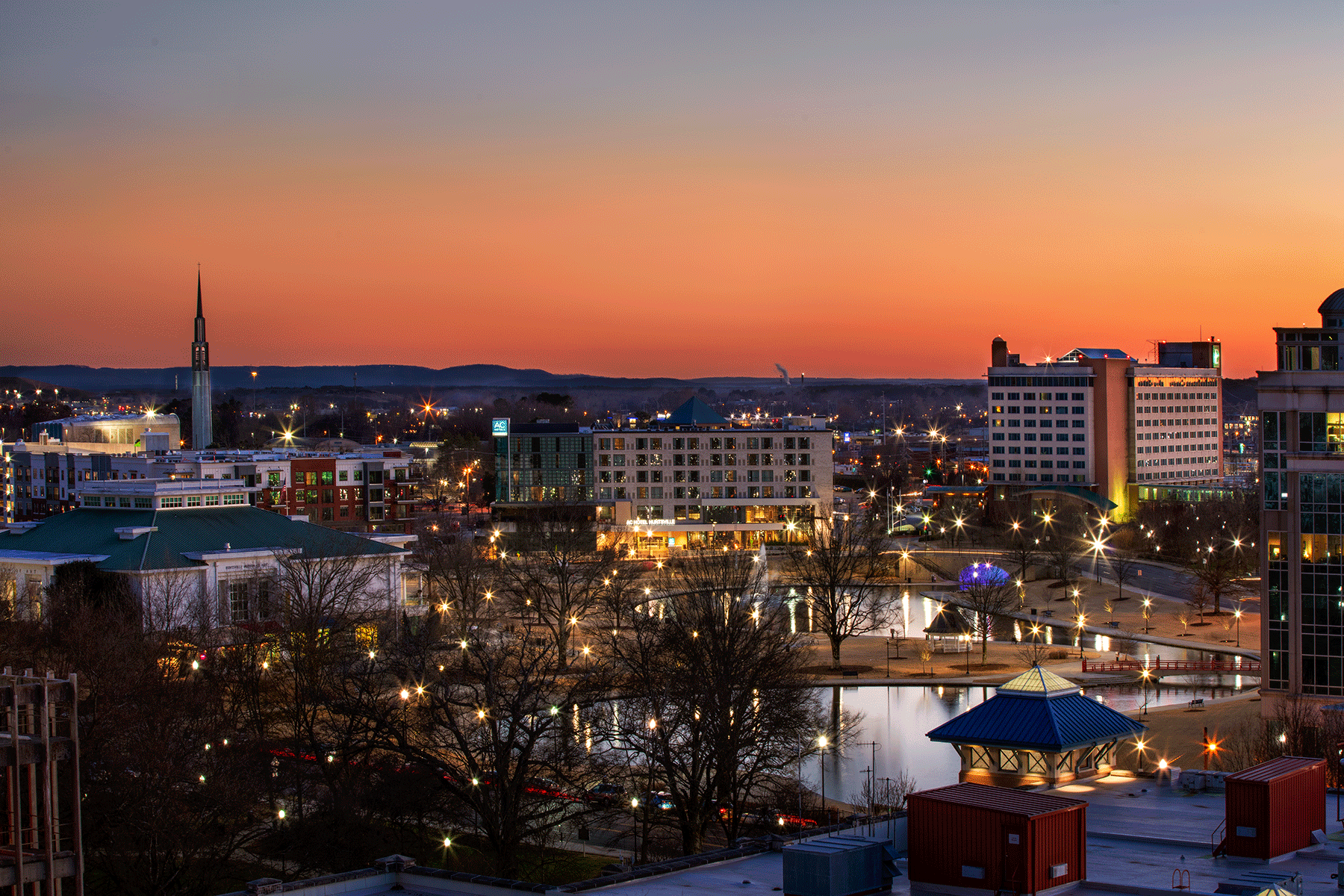 Skyline-Von-Braun-Center Huntsville